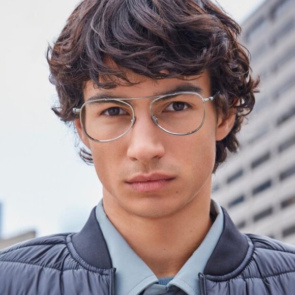🕶️ New Tom Ford FT5691-B 012 Eyeglasses - Ruthenium with Blue Frame 52mm